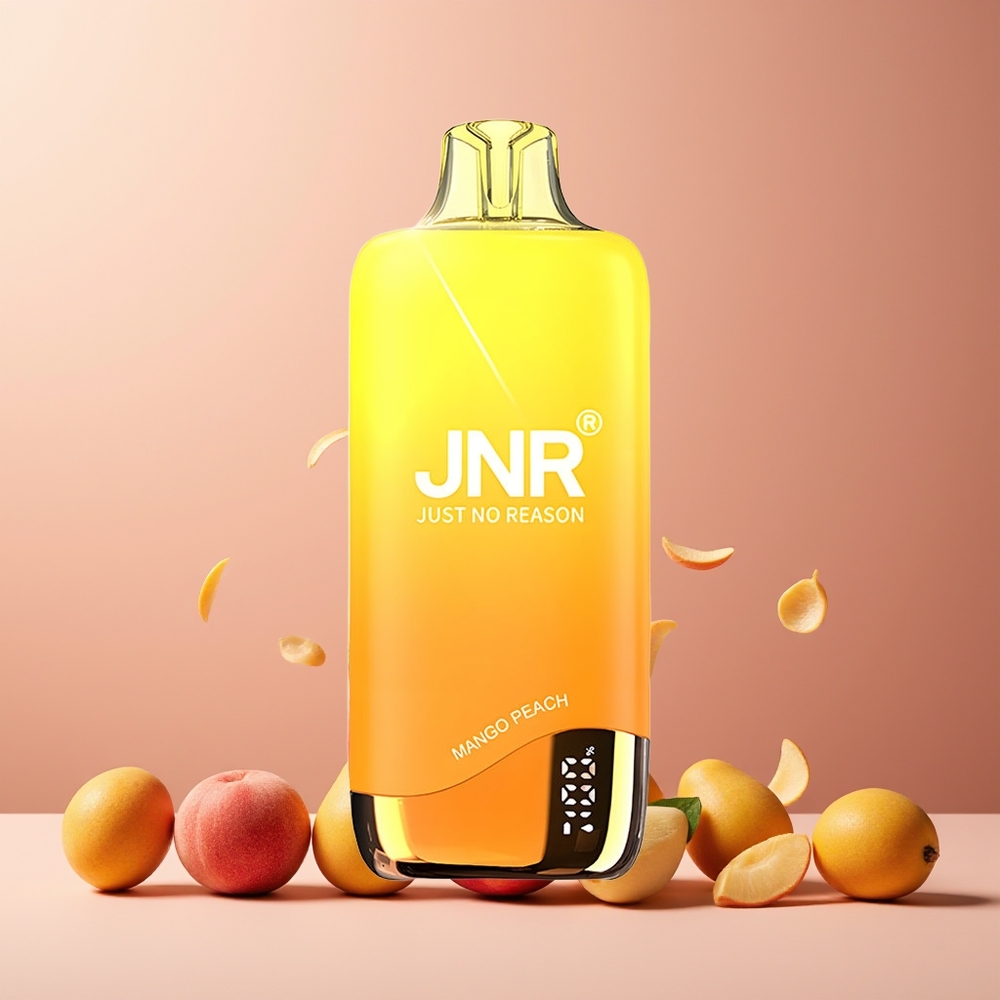 JNR Rainbow 10500 Puffs Disposable Vape Mango Peach 18ml 600mAh USB-C New Zealand Wholesale