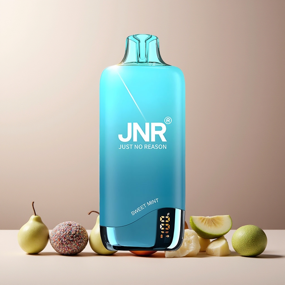 JNR Rainbow 10500 Puffs Disposable Vape Sweet Mint New Zealand Wholesale 600mAh 18ml USB-C