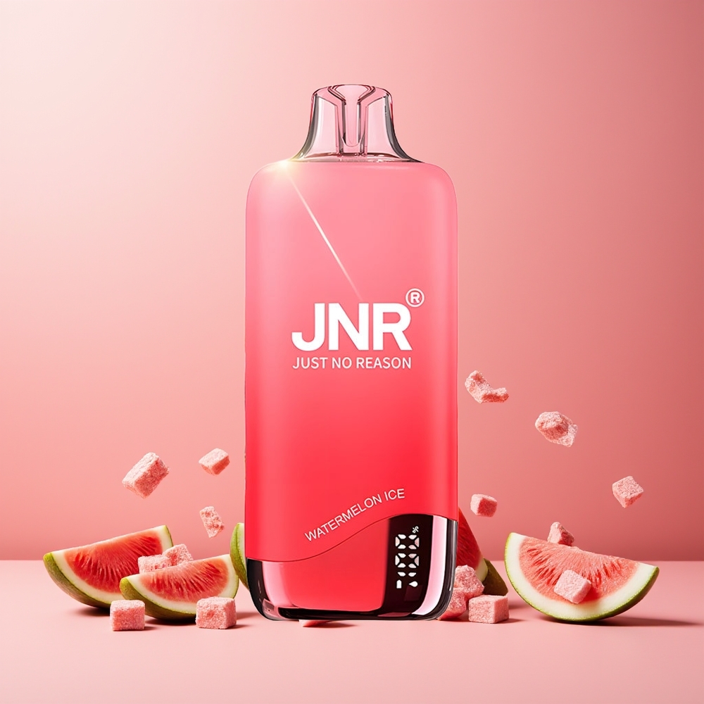 JNR Rainbow 10500 Puffs Disposable Vape Watermelon Ice New Zealand Wholesale 600mAh 18mL USB-C