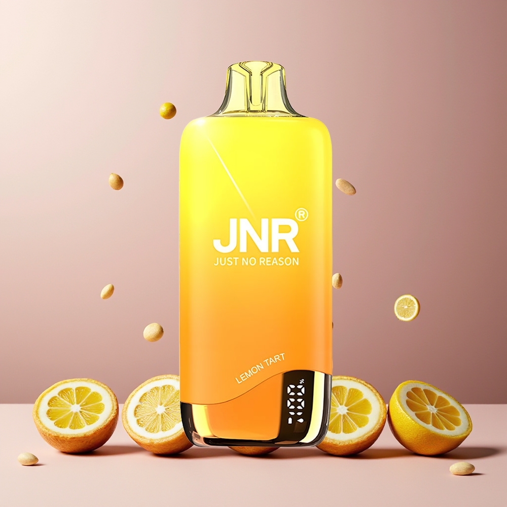 JNR Rainbow 10500 Puffs Lemon Tart Disposable Vape 18ml 600mAh USB Type-C New Zealand Wholesale