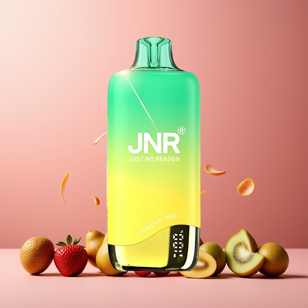 JNR Rainbow 10500 Puffs New Zealand Wholesale 18ml 600mAh Disposable Vape Strawberry Kiwi