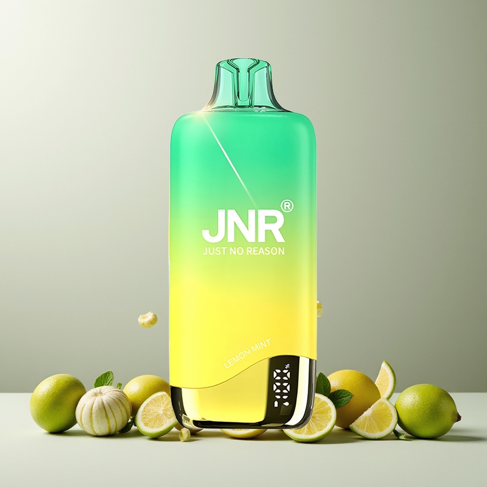 JNR Rainbow 10500 Puffs New Zealand Wholesale Disposable Vape Lemon Mint 18ml 600mAh USB-C
