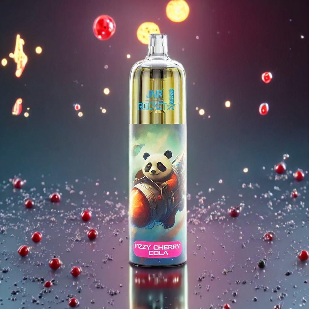 JNR Rocket X 12400 Puffs New Zealand Wholesale Fizzy Cherry Cola Rechargeable Type-C RGB 850mAh Adjustable Airflow