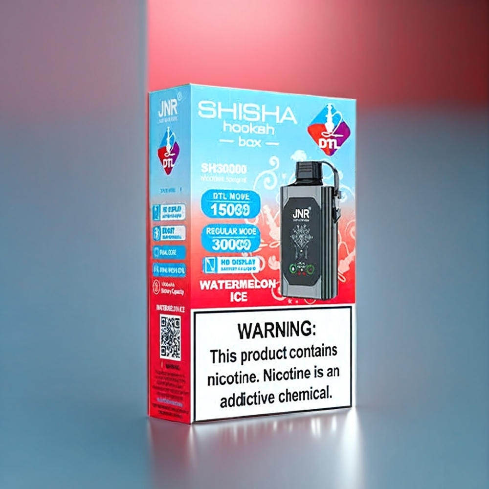 Jnr Shisha Box New Zealand Wholesale Watermelon Ice 20500 Puffs