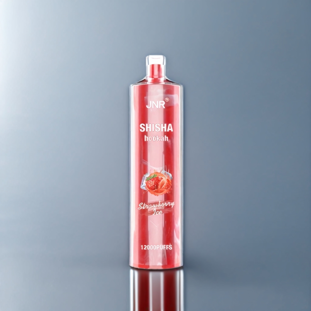 Jnr New Zealand Wholesale Shisha Hookah 12000 Puffs Strawberry Ice Vape