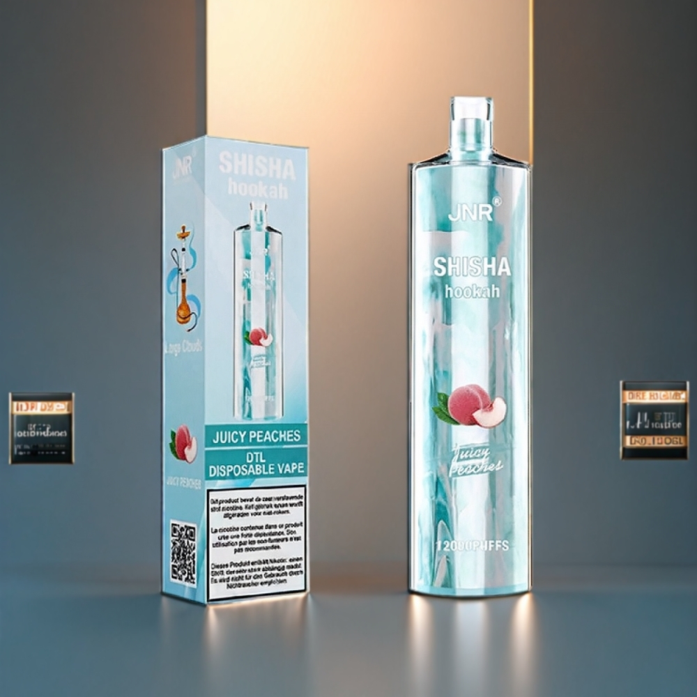 Jnr Shisha Hookah New Zealand Wholesale Juicy Peaches 12000 Puffs
