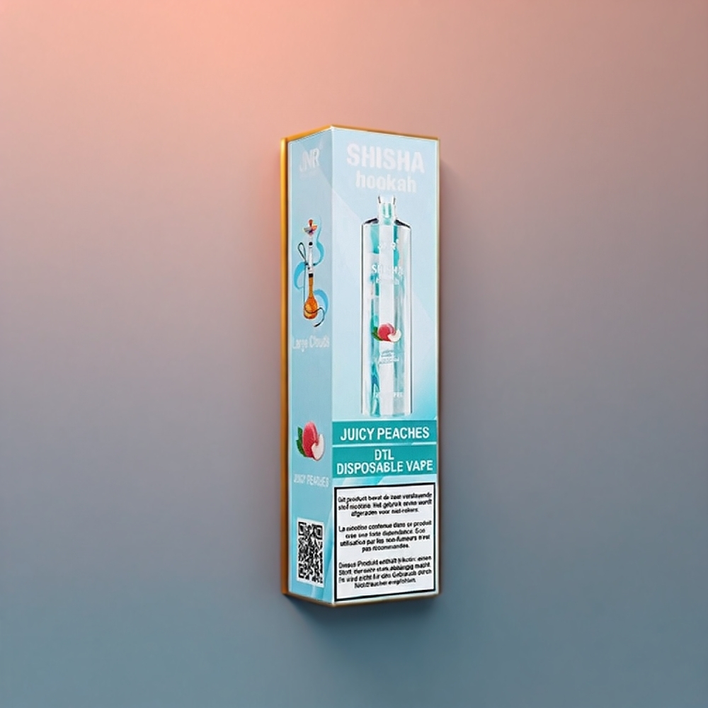 Jnr Shisha Hookah New Zealand Wholesale Juicy Peaches 12000 Puffs