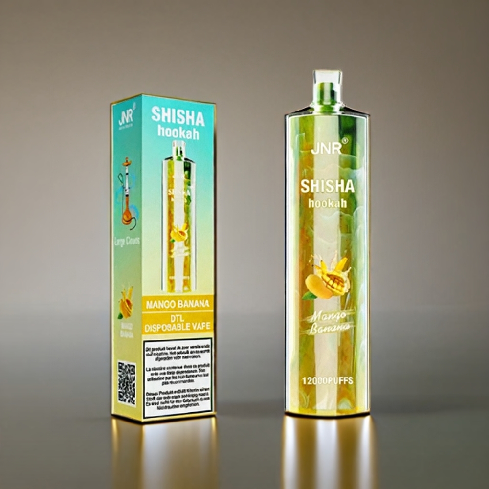 Jnr Shisha Hookah New Zealand Wholesale Mango Banana 12000 Puffs Vape