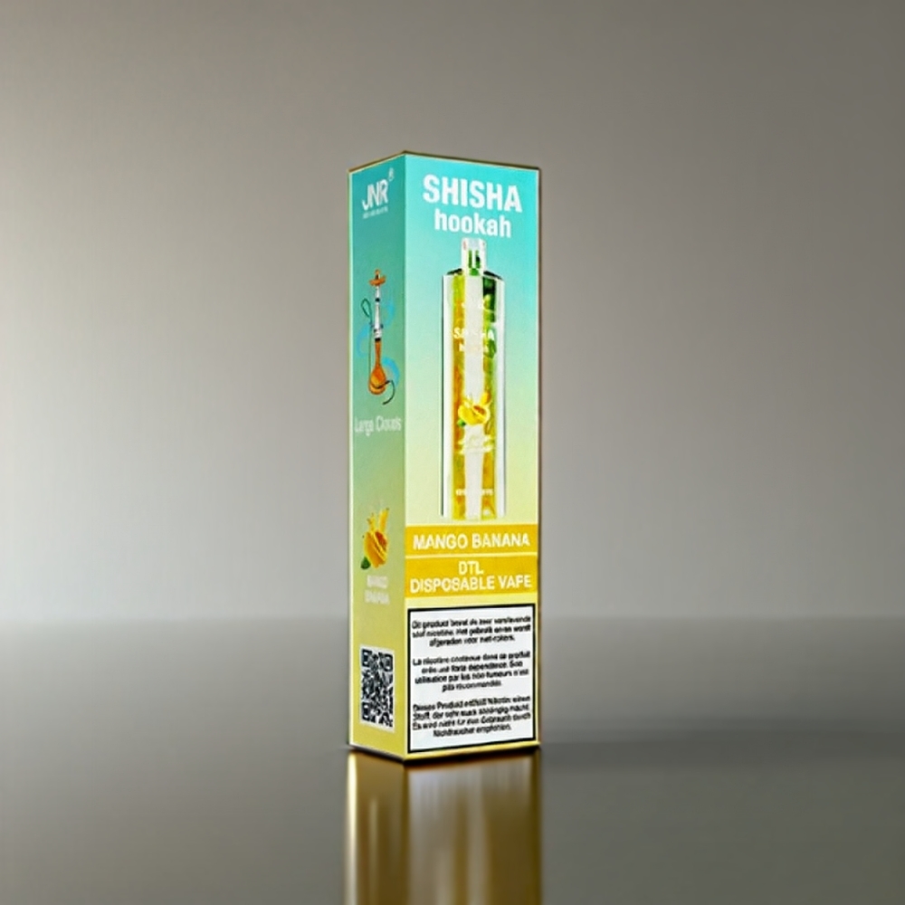 Jnr Shisha Hookah New Zealand Wholesale Mango Banana 12000 Puffs Vape