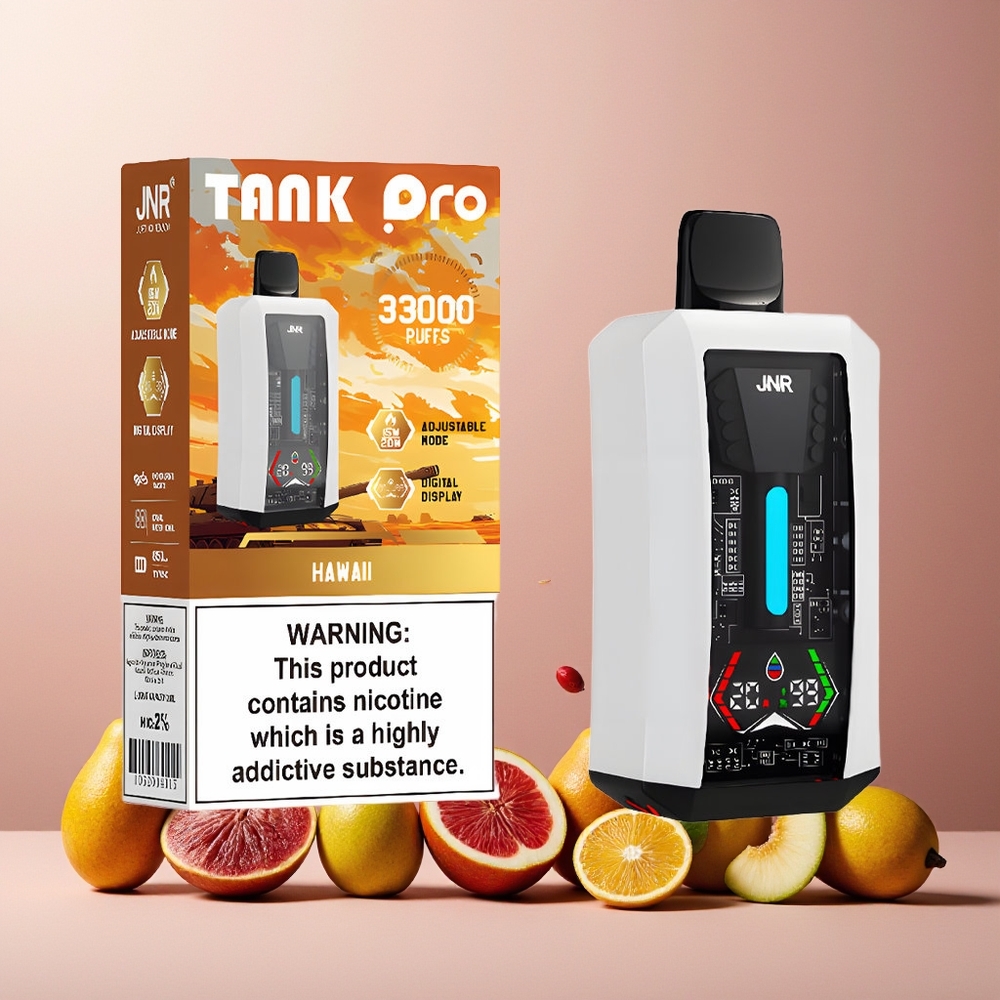 JNR Tank Pro 33000 Puffs Disposable Vape New Zealand Wholesale 28ml 850mAh 2% Nicotine Hawaii