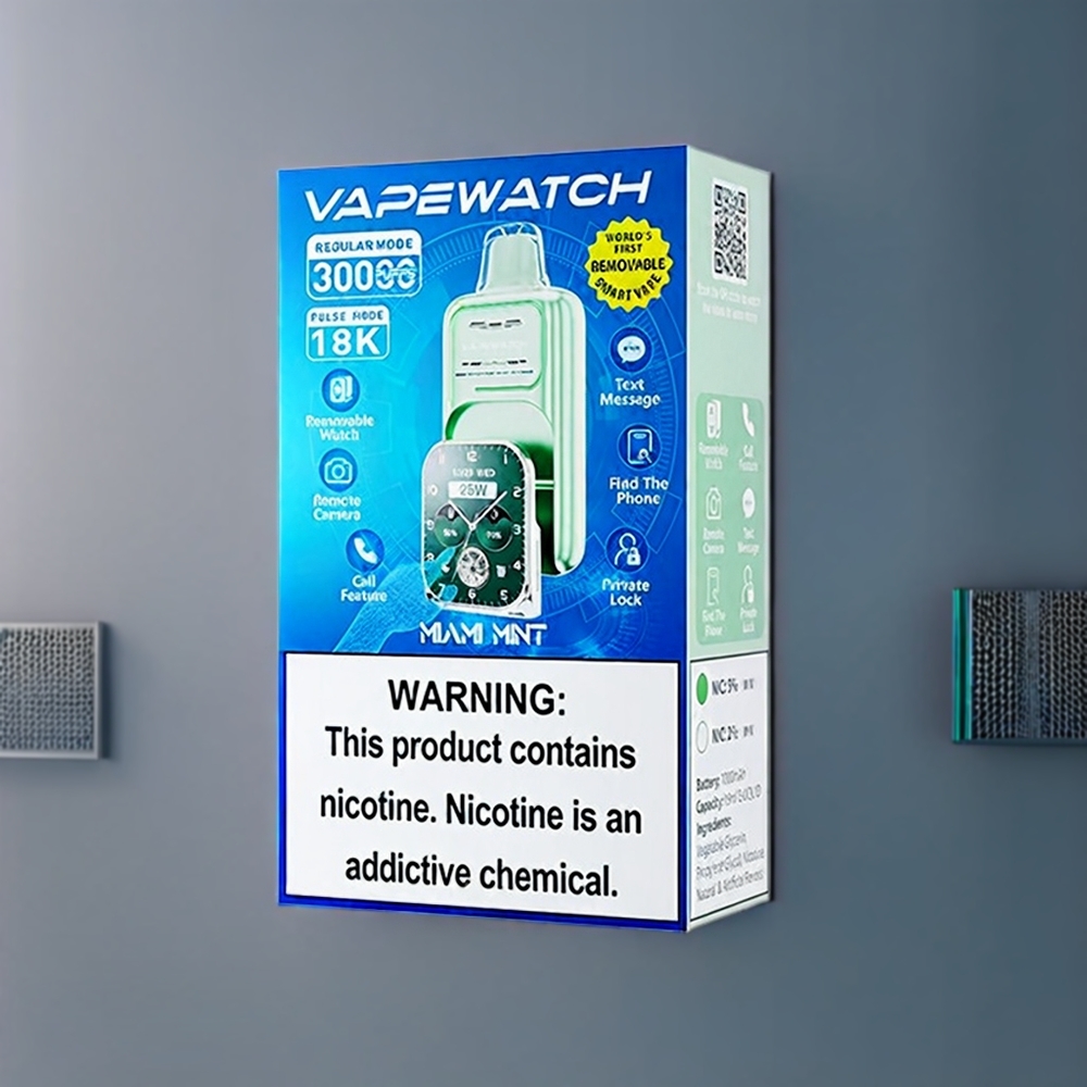 Jnr Vape Watch 30000 Puffs New Zealand Wholesale Miami Mint