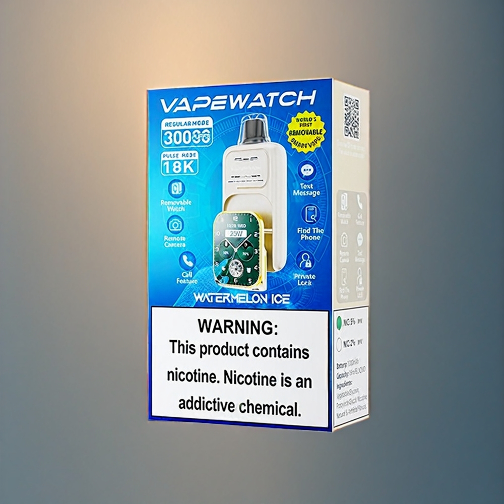 Jnr Vape Watch 30000 Puffs New Zealand Wholesale Watermelon Ice