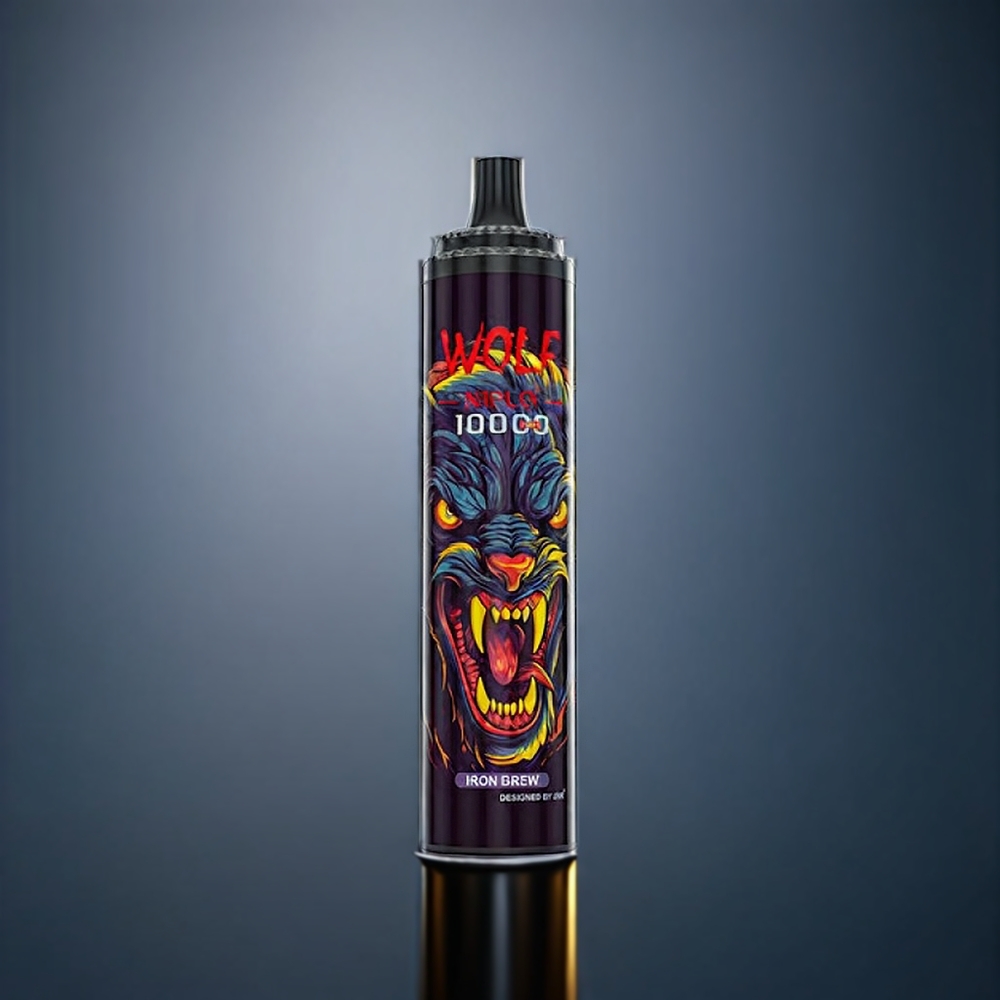 Jnr Wolf Iron Brew 10000 Puffs Vape - New Zealand Wholesale