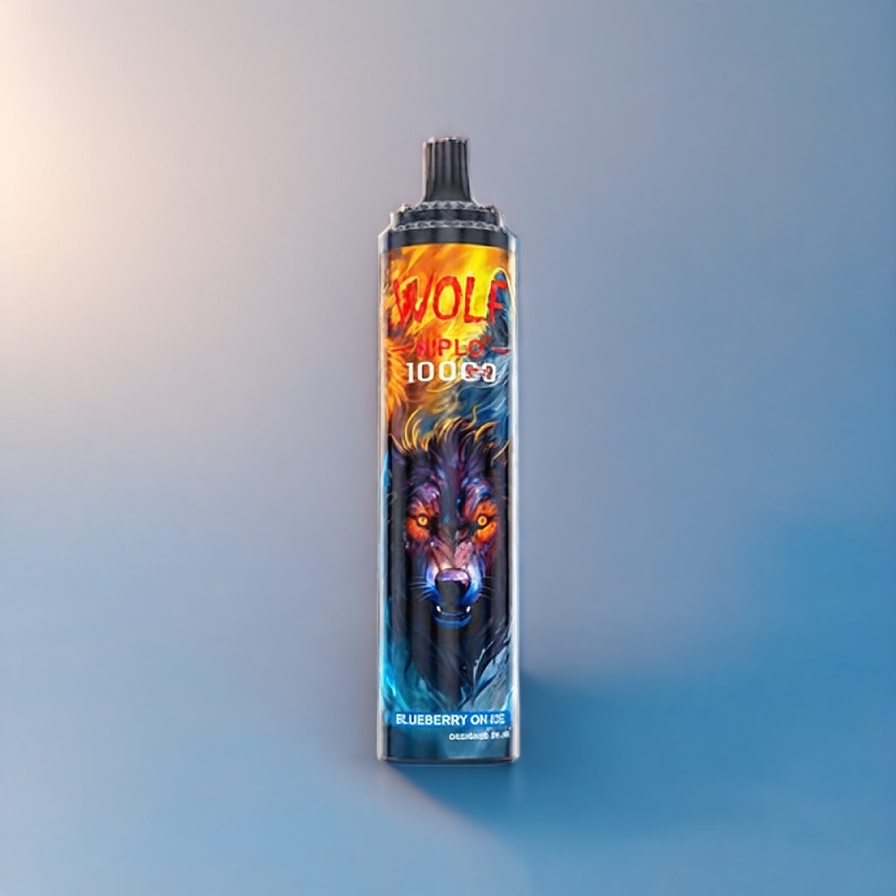 Jnr Wolf New Zealand Wholesale 10000 Puffs Blueberry Ice Vape