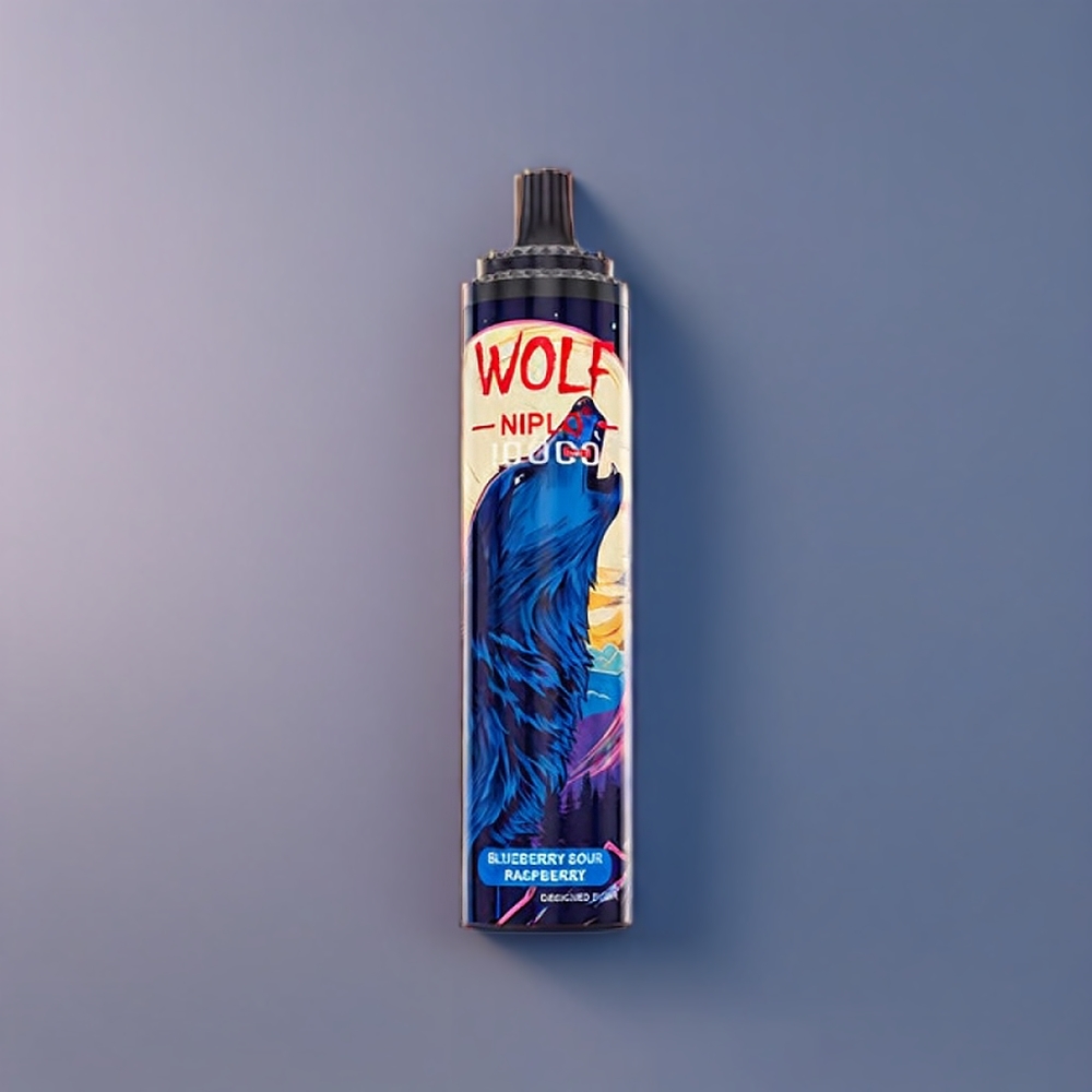 Jnr Wolf New Zealand Wholesale 10000 Puffs Blueberry Sour Raspberry Vape