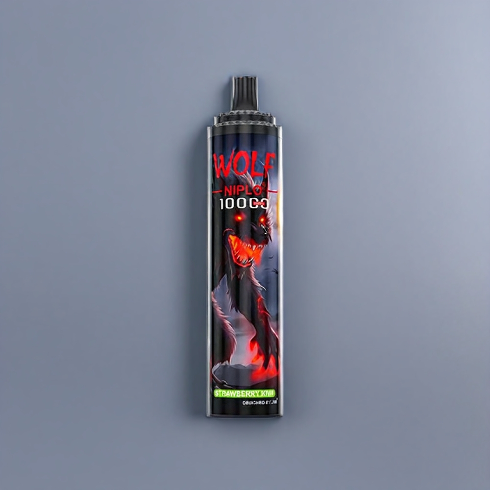 Jnr Wolf New Zealand Wholesale 10000 Puffs Kiwi Strawberry Vape