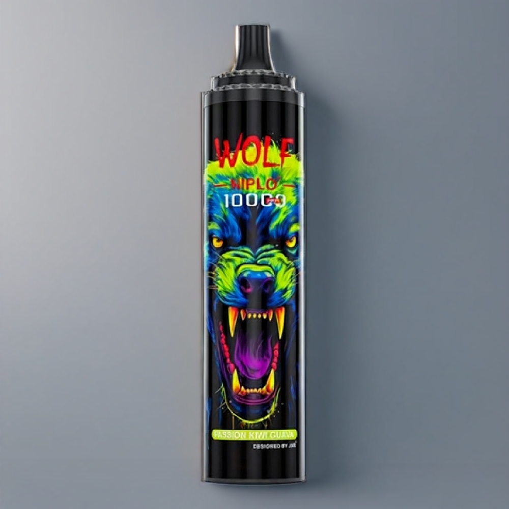 Jnr Wolf New Zealand Wholesale 10000 Puffs Passion Kiwi Guava Vape