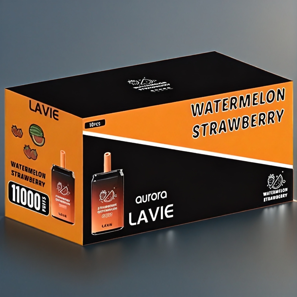 Lavie Aurora New Zealand Wholesale 11000 Puffs Strawberry Watermelon Vape