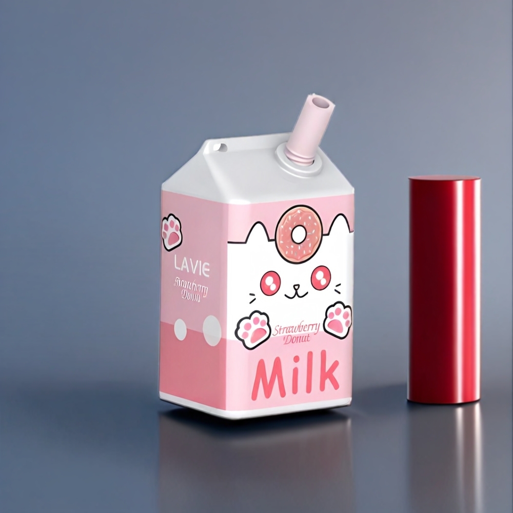 Lavie Milk 7000 Puffs New Zealand Wholesale Strawberry Donut Vape