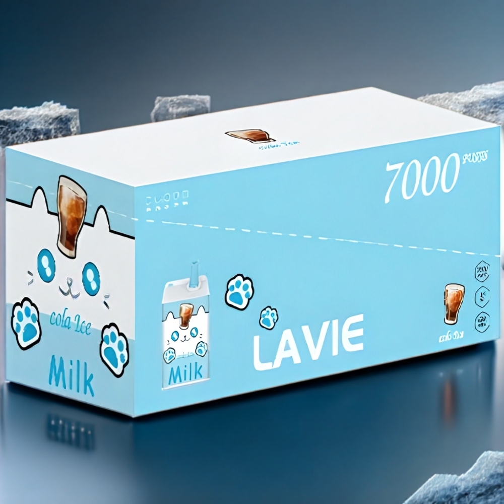 Lavie Milk 7000 Puffs Vape Cola Ice New Zealand Wholesale