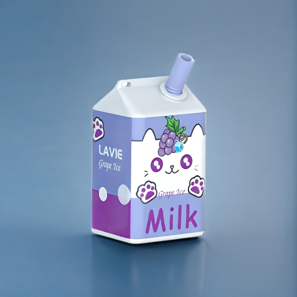 Lavie New Zealand Wholesale Milk 7000 Puffs Grape Ice
