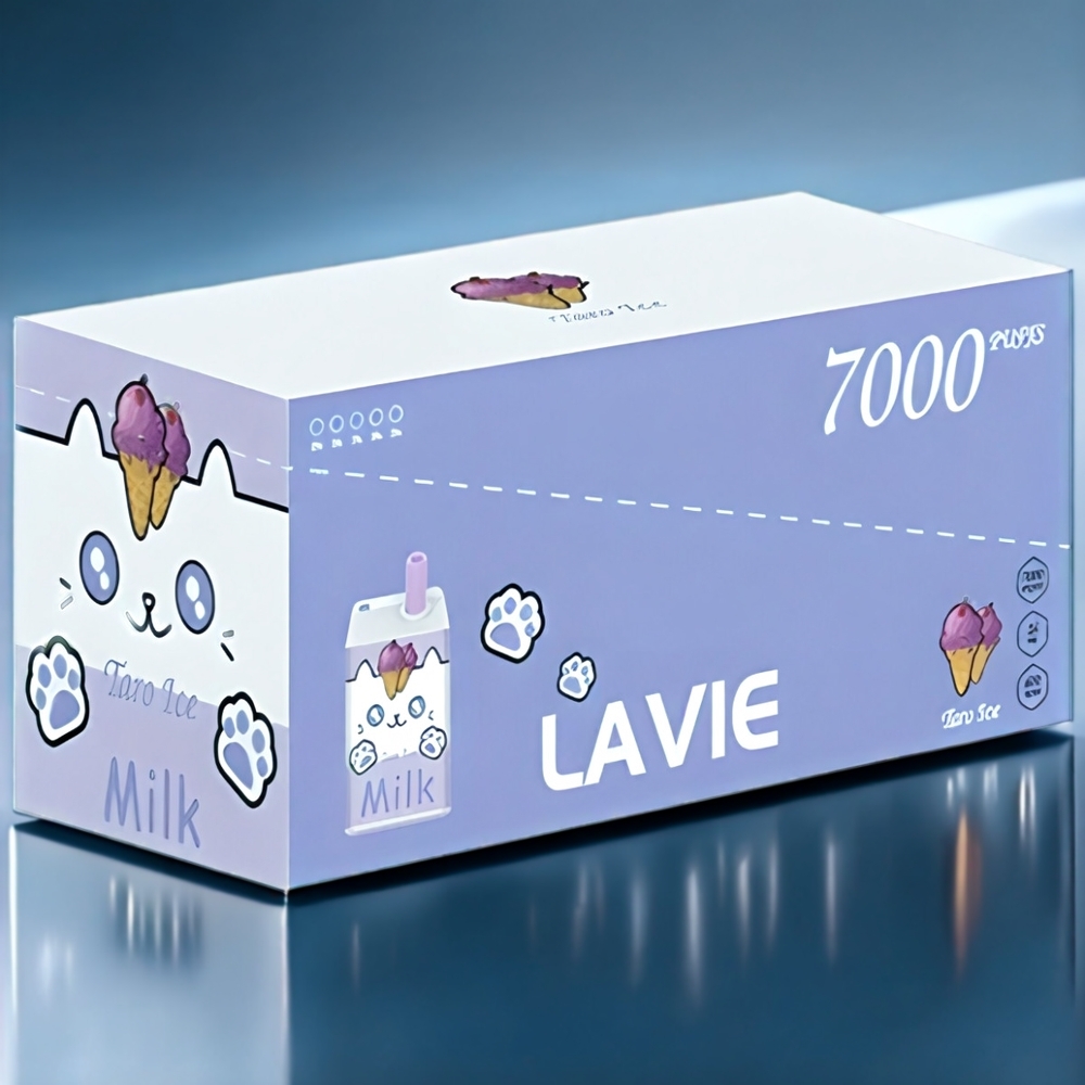 Lavie New Zealand Wholesale Milk 7000 Puffs Grape Ice