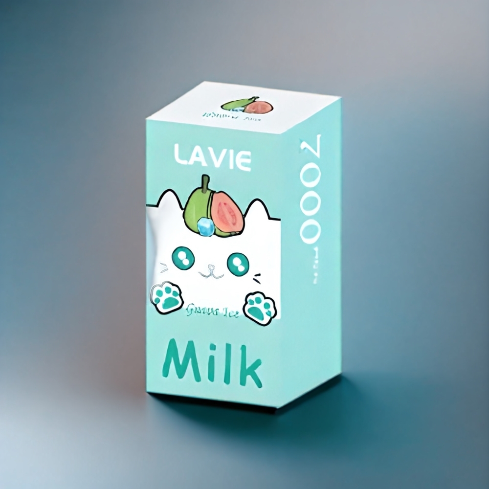 Lavie New Zealand Wholesale Milk 7000 Puffs Guava Ice