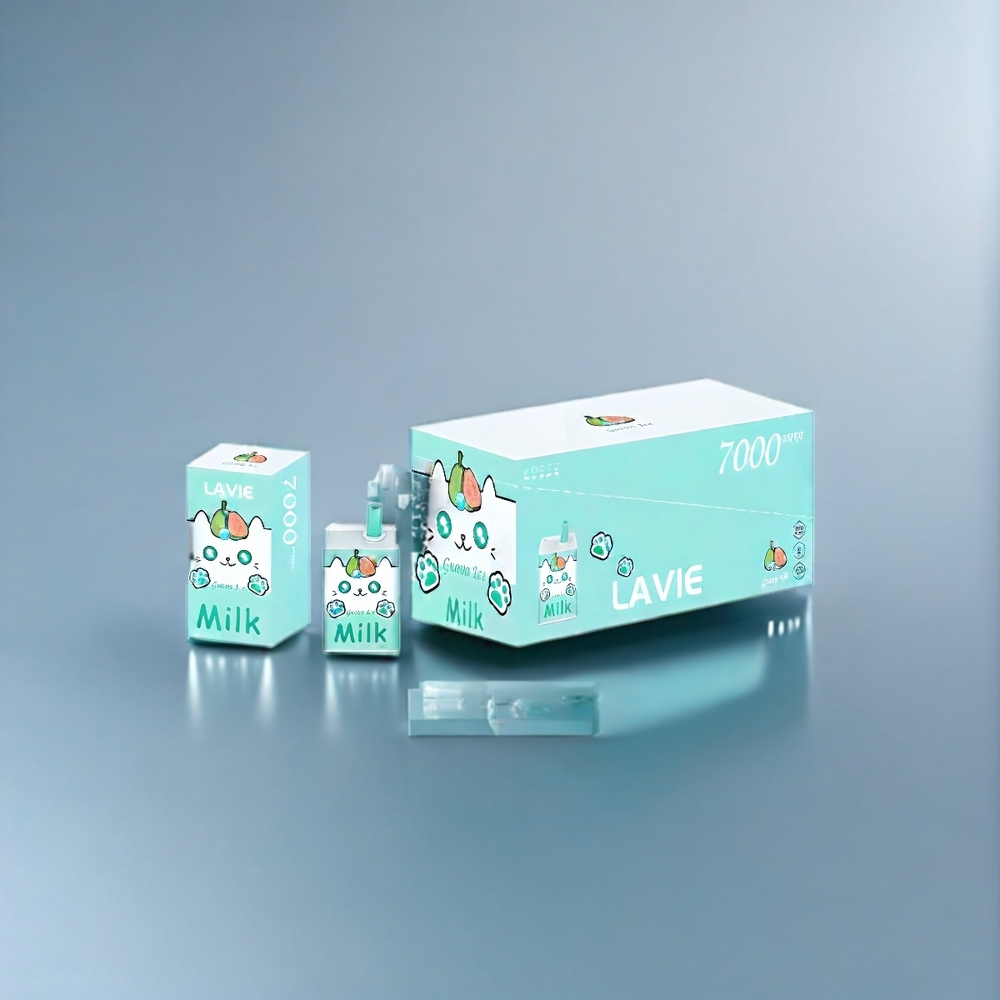 Lavie New Zealand Wholesale Milk 7000 Puffs Guava Ice