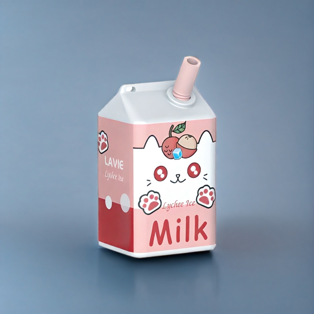 Lavie New Zealand Wholesale Milk 7000 Puffs Lychee Ice