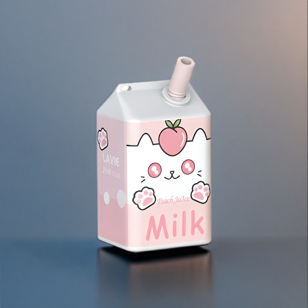 Lavie New Zealand Wholesale Milk 7000 Puffs Peach Juice