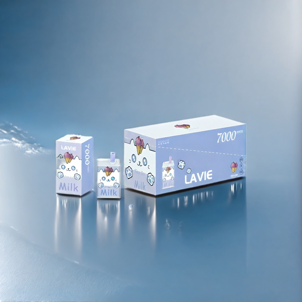 Lavie New Zealand Wholesale Milk 7000 Puffs Taro Ice Vape