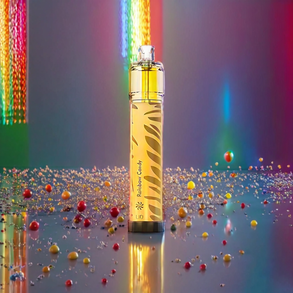 LIO Bee Lit 2500 Puffs 6.0ml 5% NZ Wholesale Disposable Vape Rainbow Candy