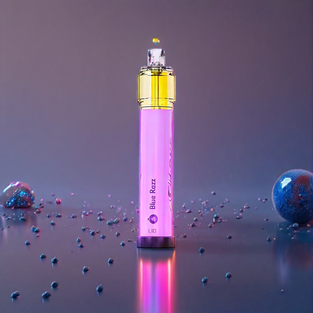 LIO Bee Lit 2500 Puffs Disposable Vape Blue Razz New Zealand Wholesale - 6.0ml E-liquid, 5% Nicotine, 1300mAh Battery