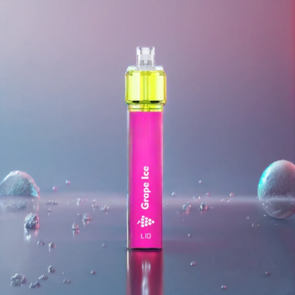 LIO Bee18 Max 2500 Puffs 1300mAh 6.5ml Grape Ice Disposable Vape New Zealand Wholesale