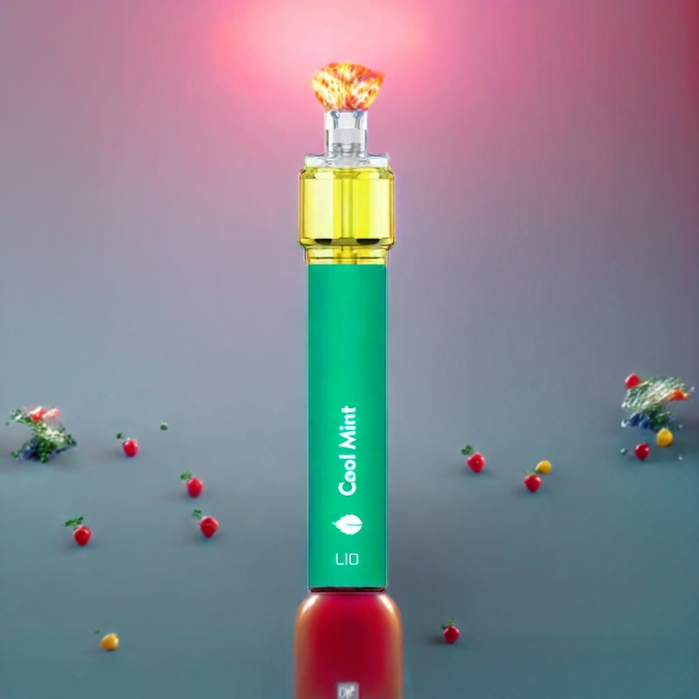 LIO Bee18 Max 2500 Puffs Disposable Vape Cool Mint New Zealand Wholesale 6.5ml 5% Nicotine Stainless Steel