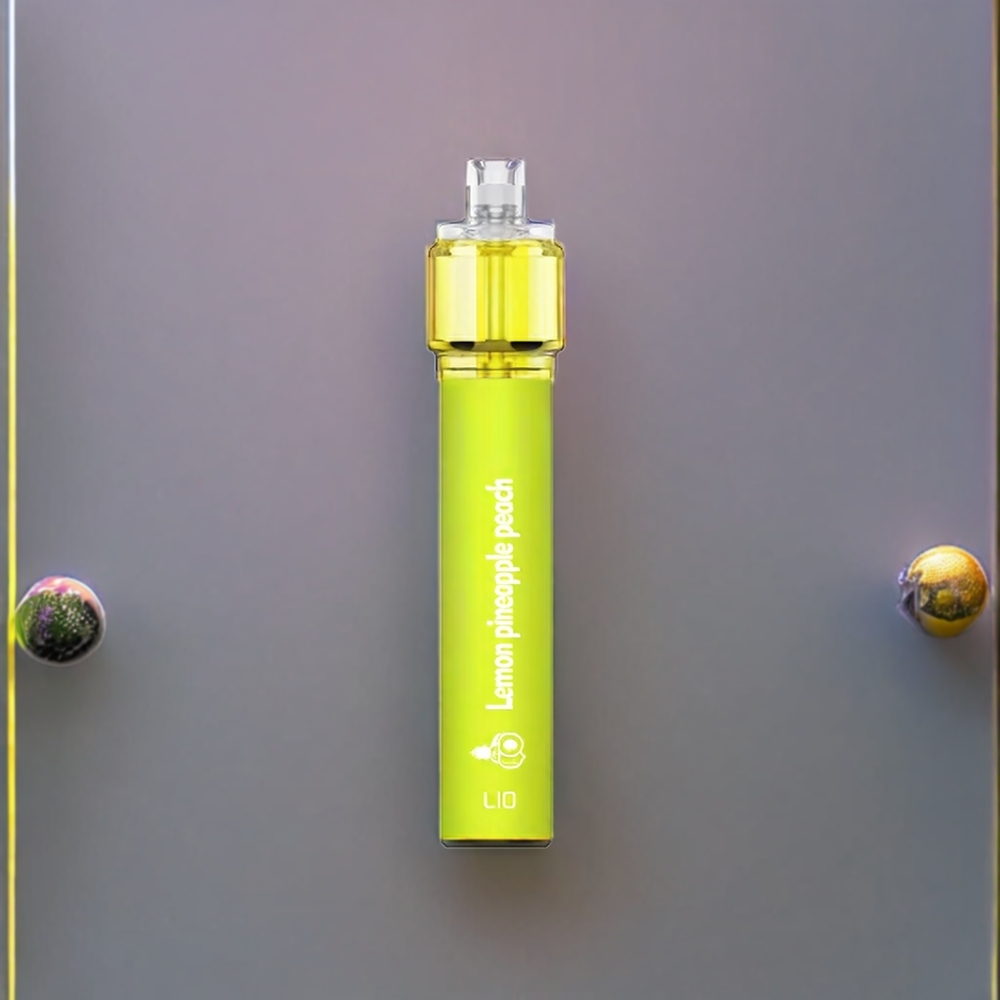 LIO Bee18 Max 2500 Puffs Disposable Vape Lemon Pineapple Peach New Zealand Wholesale 6.5ml 5% Nicotine Stainless Steel PCTG