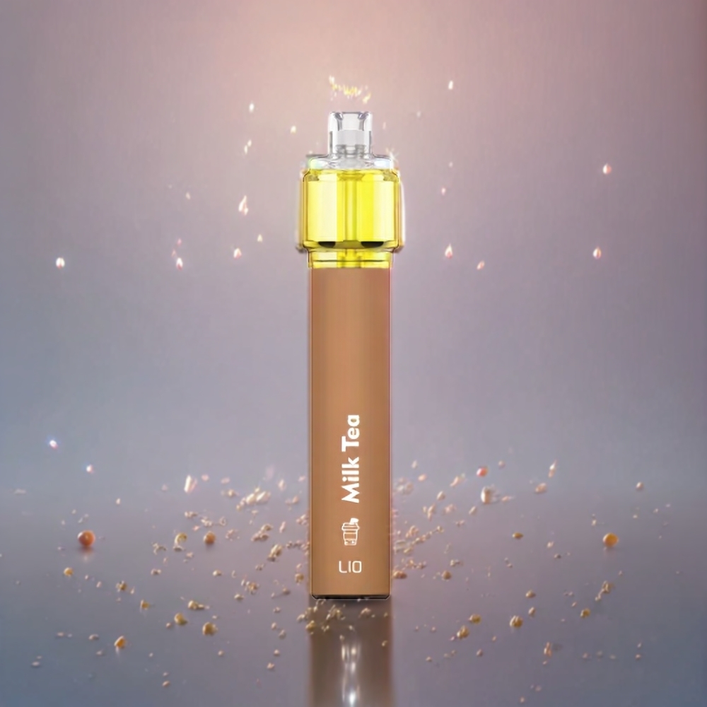 LIO Bee18 Max 2500 Puffs Disposable Vape Milk Tea New Zealand Wholesale 6.5ml 5% Nicotine Stainless Steel