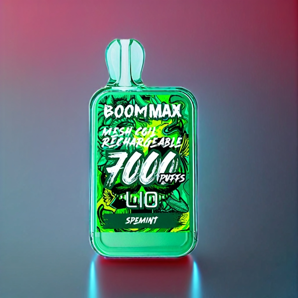 LIO BOOM MAX 7000 Puffs 15ml 50mg Disposable Vape Spemint New Zealand Wholesale