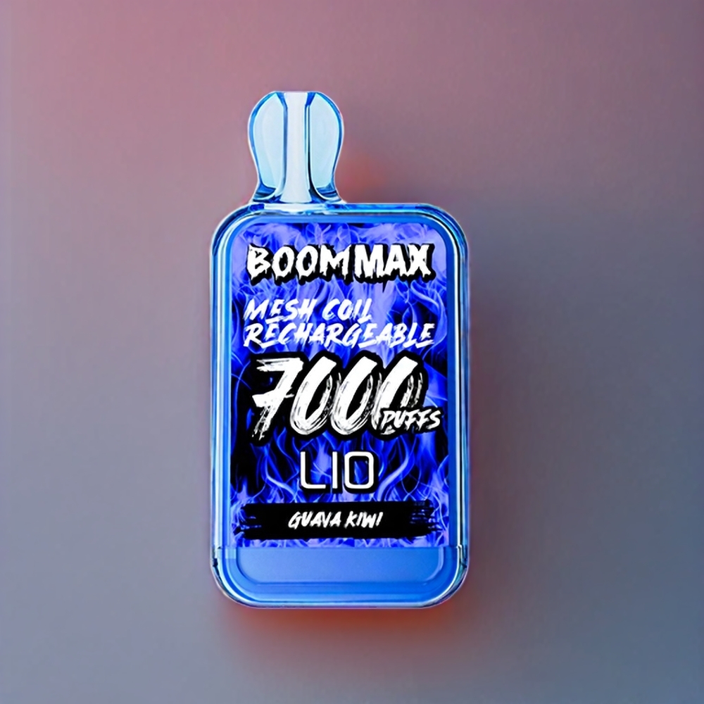 LIO BOOM MAX 7000 Puffs Disposable Vape Guava Kiwi New Zealand Wholesale 15ml 50mg Type-C
