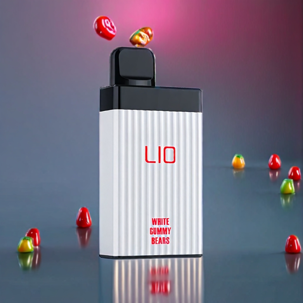 LIO BOXX 4000 Puffs Disposable Vape Watermelon Gummy Bears 10ml 650mAh Type-C New Zealand Wholesale