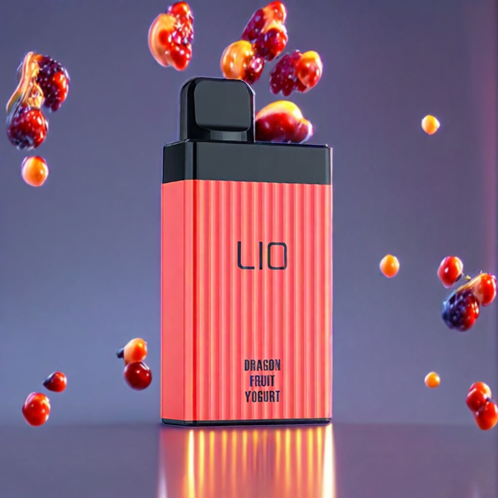 LIO BOXX 4000 Puffs New Zealand Wholesale Disposable Vape Dragon Fruit Yogurt 10ml 650mAh Type-C
