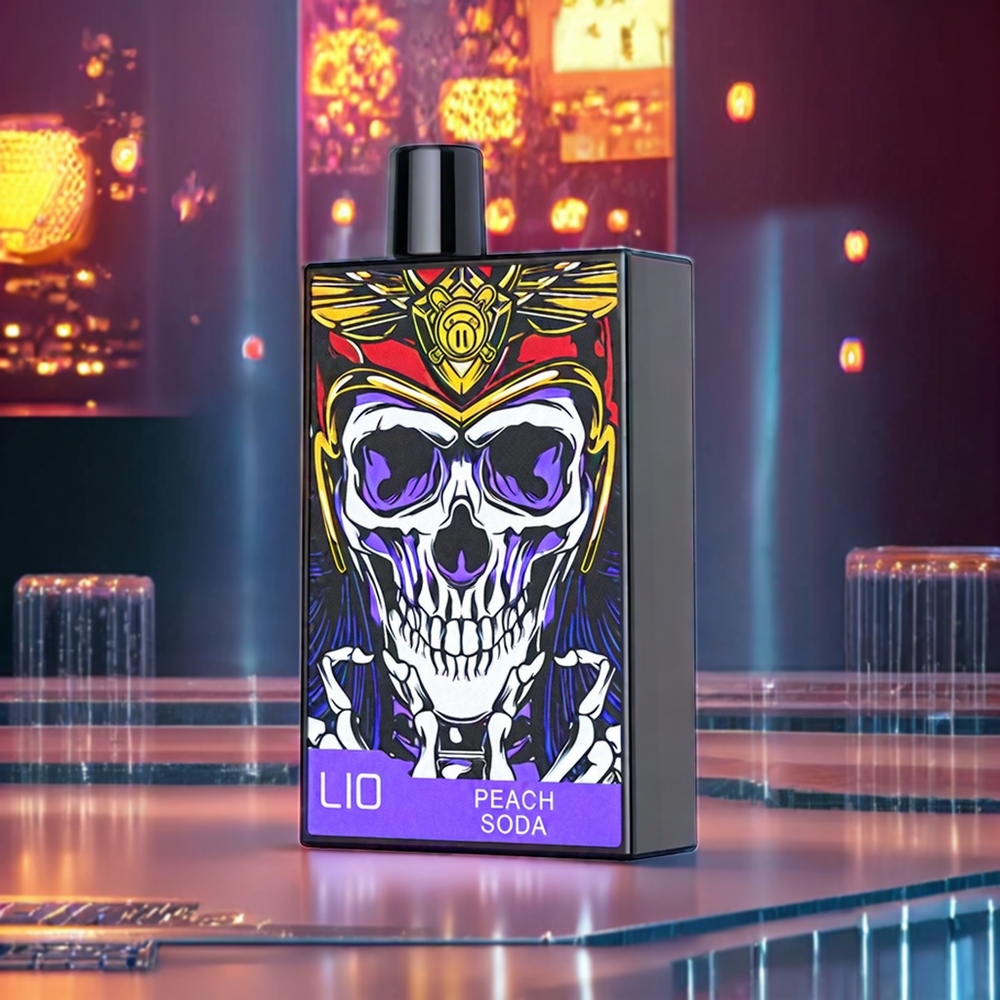 LIO CAPO 4500 Puffs 12ml 600mAh Peach Soda Disposable Vape New Zealand Wholesale