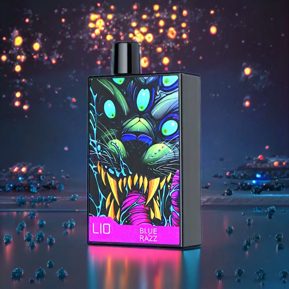 LIO CAPO 4500 Puffs Disposable Vape Blue Razz New Zealand Wholesale 12ml 50mg Type-C