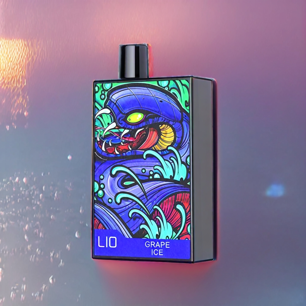 LIO CAPO 4500 Puffs Disposable Vape Grape Ice New Zealand Wholesale 12ml 50mg Type-C