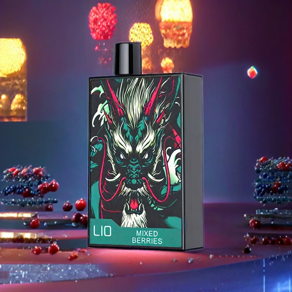 LIO CAPO 4500 Puffs Disposable Vape Mixed Berries New Zealand Wholesale 12ml 50mg Type-C