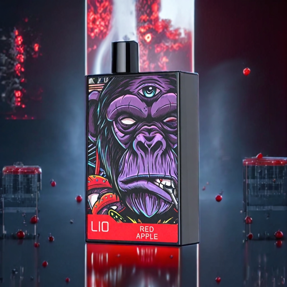 LIO CAPO 4500 Puffs Disposable Vape Red Apple 12ml 600mAh New Zealand Wholesale