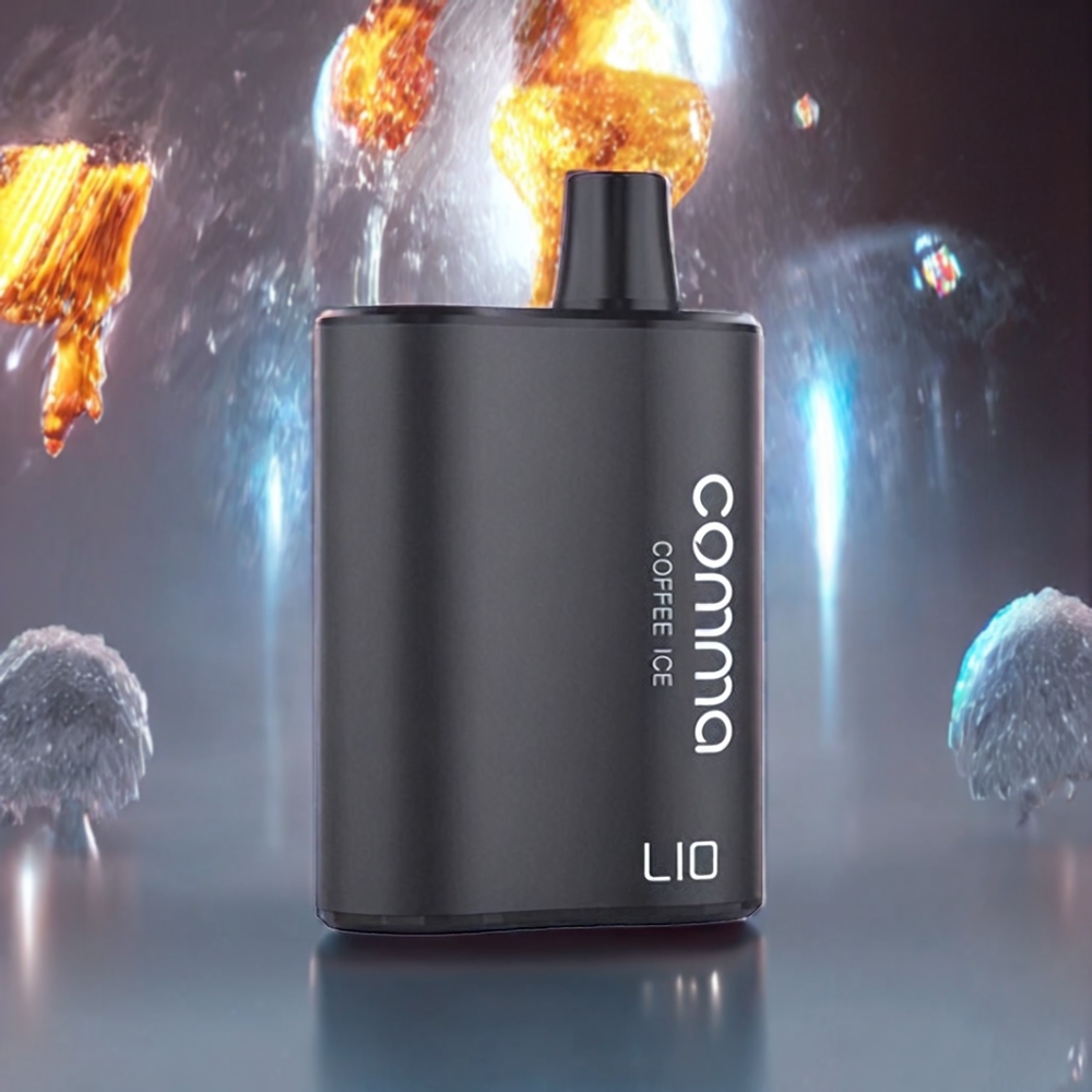 LIO COMMA 5000 Puffs Disposable Vape Coffee Ice New Zealand Wholesale 15ml 900mAh Type-C
