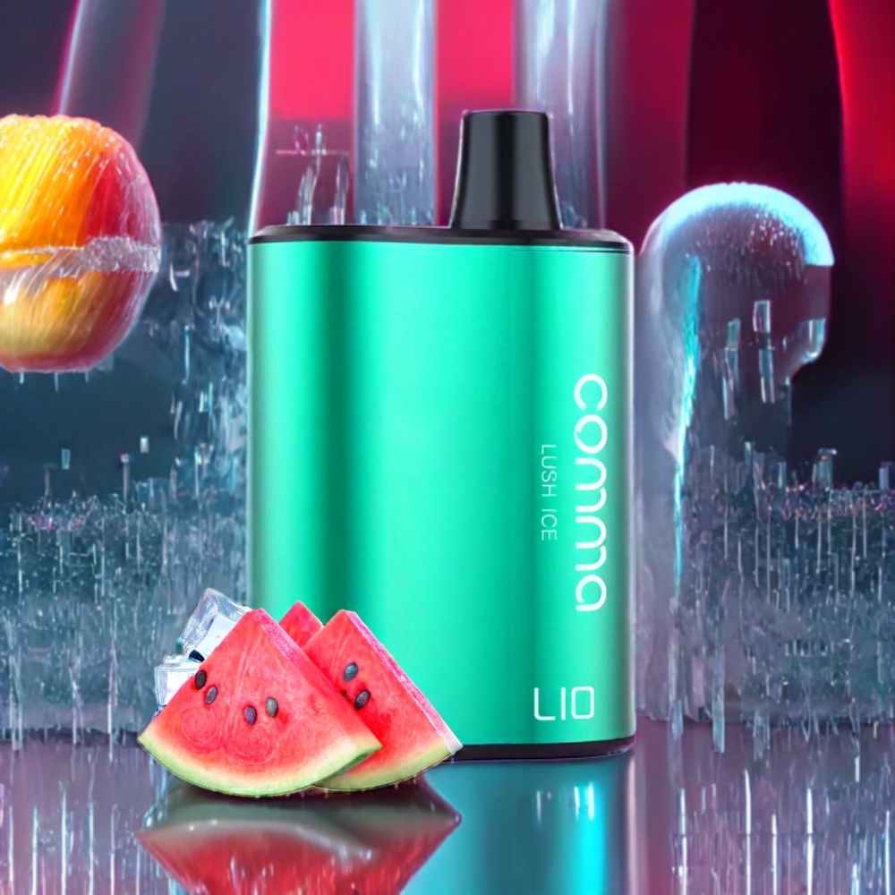 LIO COMMA 5000 Puffs Disposable Vape Lush Ice New Zealand Wholesale 15ml 900mAh Type-C