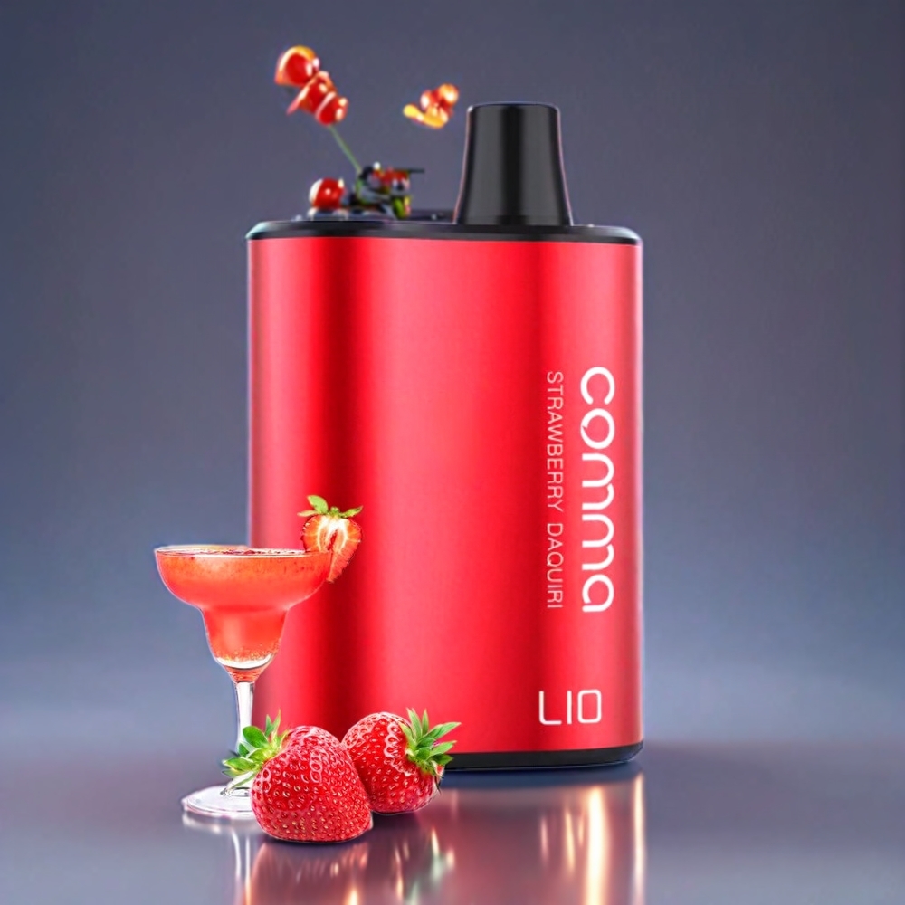 LIO COMMA 5000 Puffs New Zealand Wholesale Disposable Vape Strawberry Daiquiri 15ml 900mAh Type-C