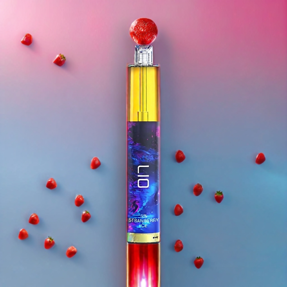 LIO Max Mesh 3000 Puffs 10mL 50mg New Zealand Wholesale Disposable Vape Strawberry Ice